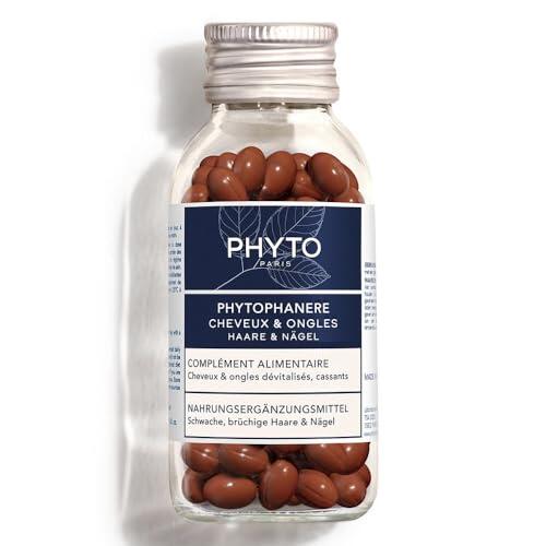 Phyto Phytophanere - Suplemento alimenticio para el cabello y las uñas - 4 meses de tratamiento - En cápsulas de 120 + 120