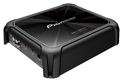 Inex Pionero GM-D8701 Mono Amplificador Clase D Coche Compatible con Amplificador de Audio 1600 Vatios & Mando, 30 cm