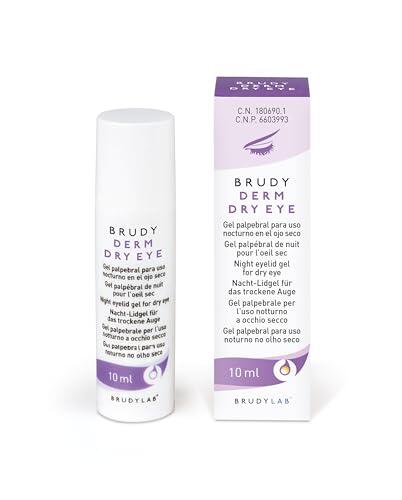 BRUDYLAB - Brudy Derm Dry Eye Gel 10 ml - Gel Hidratante Nocturno para la Piel de Párpado - Cuidado del Ojo Seco - Hidrata y Descongestiona la Piel del Párpado
