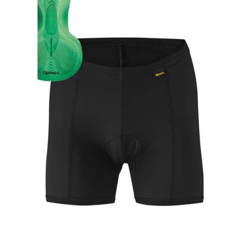 Gonso Sitivo U W, Pantalones de ciclismo para mujer, Se ajusta debajo de todos los culottes de ciclismo, Mallas con almohadilla de asiento Sitivo con elementos de Poron, Ajuste ceñido