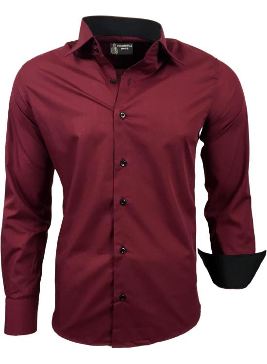 Subliminal Mode 444-5 Camisa de Vestir Hombre