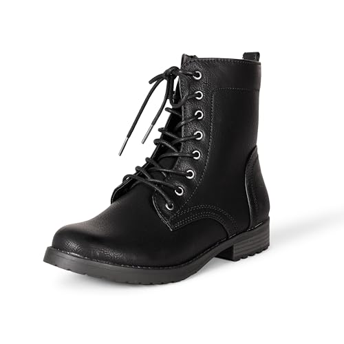 Amazon Essentials Mujer Botas de Combate con Cordones