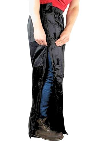 Pantalones de lluvia unisex de HOCK para una entrada cómoda - Con cremallera de 2 vías y transpirable - Extremadamente resistentes al agua