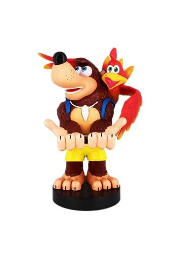 Cable Guys Rare Banjo-Kazooie Soporte Mando y Movil - Figuras Soporte para movil y Mando, Compatible con Xbox, PlayStation y la mayoría de mandos estándar, Accesorios Escritorio para Setup Gaming