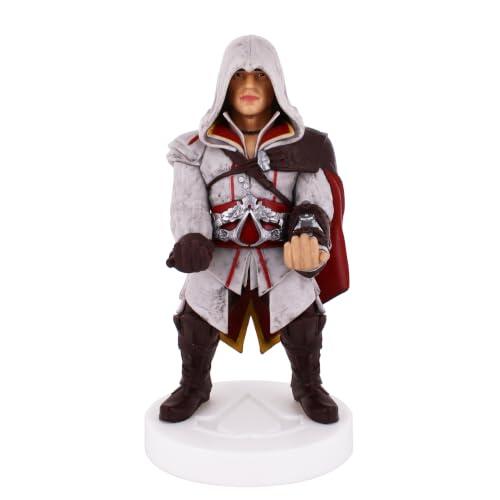 Cableguys Assassins Creed Ezio Soporte Mando y Movil - Figuras Soporte para movil y Mando, Compatible con Xbox, PlayStation y la mayoría de mandos estándar, Accesorios Escritorio para Setup Gaming
