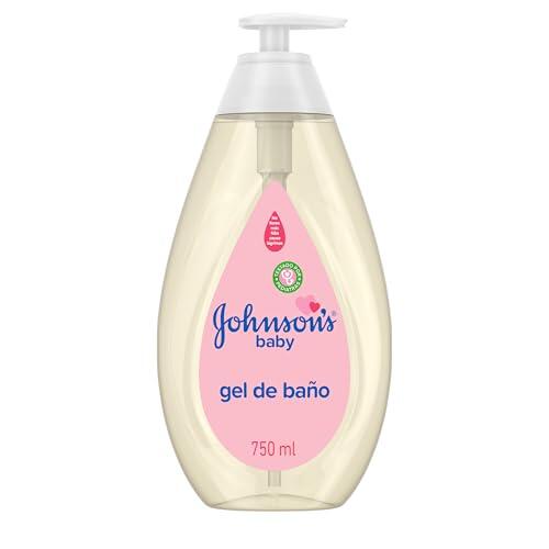 Johnson's Baby Gel de Baño y Ducha Infantil para Bebés y Niños, 750 ml | Limpieza Micelar, Espuma Cremosa, Apto para Recién Nacidos, Fórmula No Llores Más, Hipoalergénico, Sin Parabenos