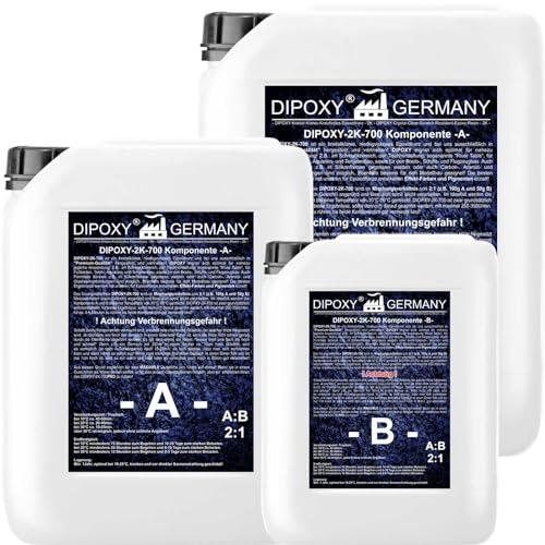 6 kg Resina epoxi 2K dos componentes Madera Cristal Transparente para laminar Resina de epoxy para mesa suelo Terra Acuario Formas Diseño UV Estable adhesivo