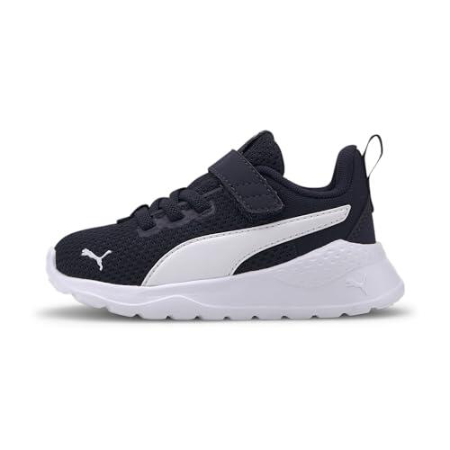 PUMA Unisex Kids Anzarun Lite Ac Inf Zapatillas, Peacoat Puma White, 25 EU