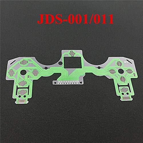 Cable flexible de película de circuito de cinta para PS4 Dualshock 4 JDS-001 011 controlador de película conductiva teclado flex cable PCB botones de palanca de mando