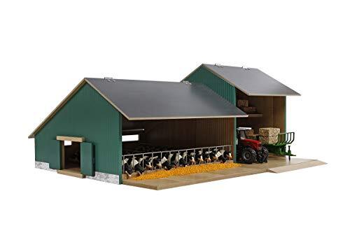 El refugio de madera para vacas Kids Globe 1:32: Análisis y características técnicas