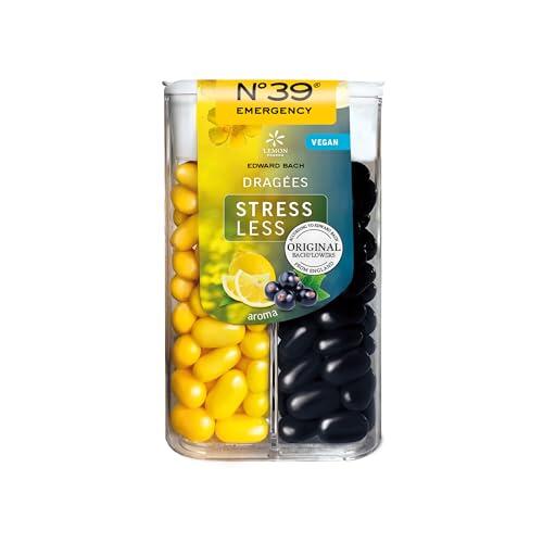 Lemon Pharma N°39 Stress Less Drageas Flores de Bach Original según Dr. Bach vegano sabor limón y grosella negra 40 g