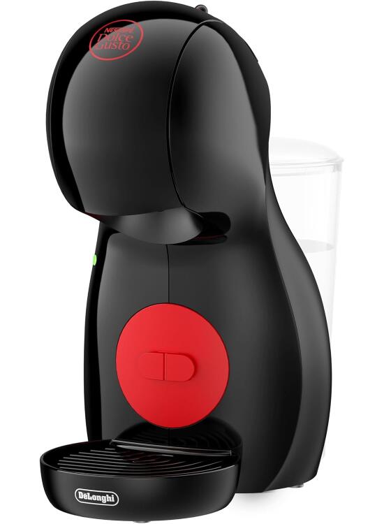 De'Longhi Nescafé Dolce Gusto Piccolo XS EDG210.B, Cafetera Cápsulas, Diseño Super-Compacto, Cafetera Manual para Café y Otras Bebidas, 1500W, Negro