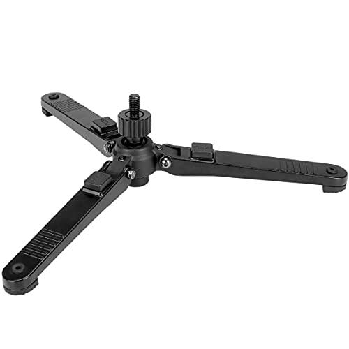Koolehaoda Monopod Base Trípode Stand con Tornillos de 3/8" para Monopod Ball Head - (KM3)