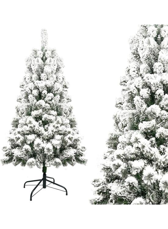 Análisis Detallado: El Árbol de Navidad Blanco Nevado de 150cm