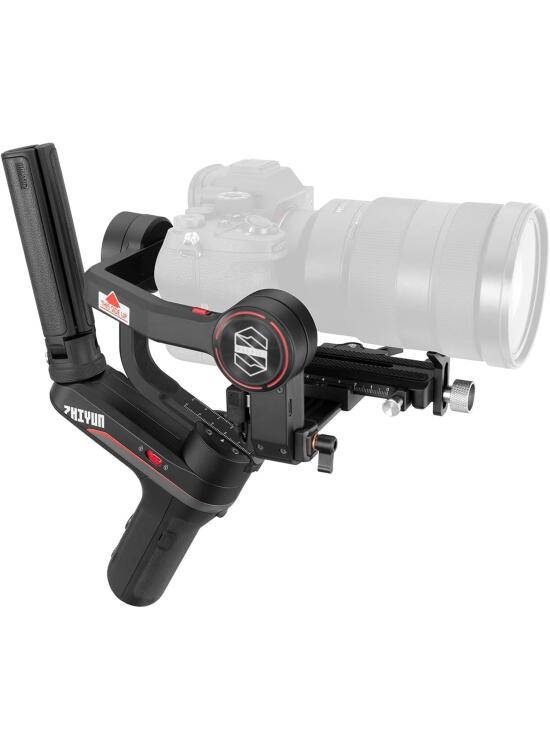 ZHIYUN Weebill S [Official] Estabilizador de cámara, 3 Ejes Gimbal para cámara DSLR y Mirrorless, Diseño Ligero, Estabilidad Dinámica, Disponible para Canon/Sony/Panasonic/Nikon/Fujifilm