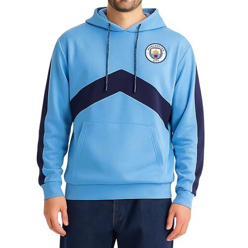 Icon Sports Manchester City - Sudadera con Capucha para Hombre, Talla Grande