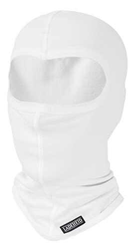 Ladeheid Pasamontañas Termo Activo para Niños LA-200(Blanco/Blanco, One Size)