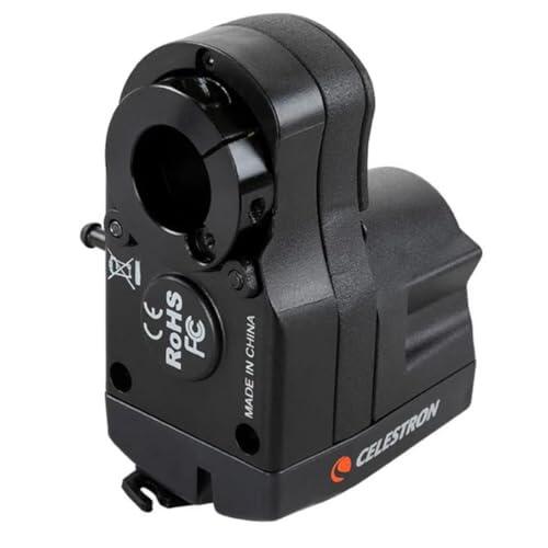 Celestron 94155-A Motor de Enfoque para telescopios Schmidt Cassegrain, EdgeHD y Rasa - Permite el Enfoque electrónico, proporcionando una Imagen definida de los cuerpos celestes, Negro
