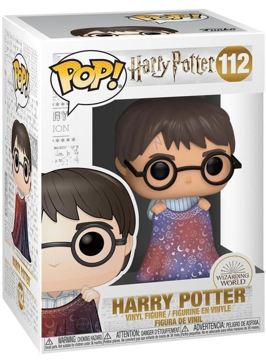 Funko Pop! Potter-Harry Potter with Invisibility Cloak - Figura de Vinilo Coleccionable - Idea de Regalo- Mercancia Oficial - Juguetes para Niños y Adultos - Movies Fans