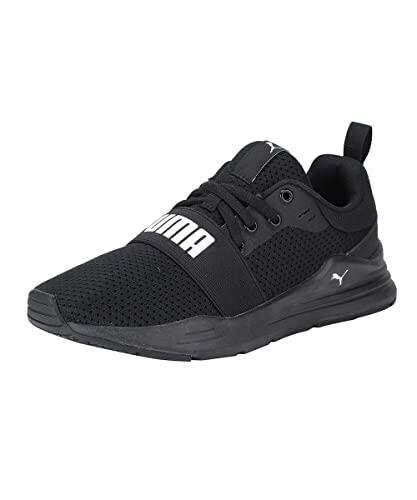 PUMA Unisex Kids Wired Run Jr Zapatillas, Puma Black Puma White, 36 EU