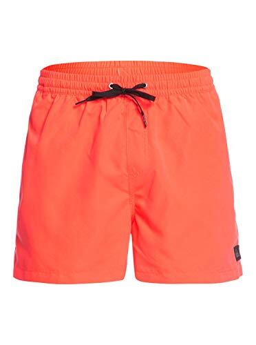 Quiksilver Everyday Volley 15", Bañador para Hombre, Hot Coral, M