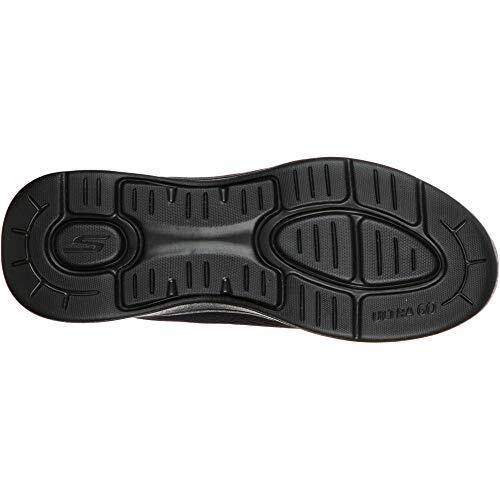 Skechers Go Walk Arch Fit Idyllic, Zapatillas Hombre, Black, 43 EU