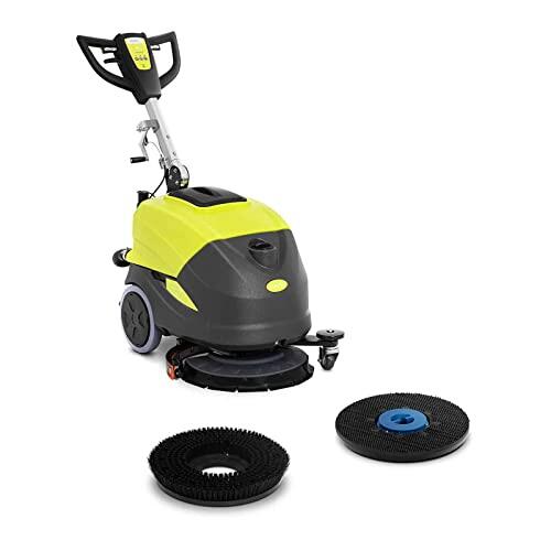 ulsonix Fregadora Aspiradora Industrial a Batería Limpiadora De Suelos TOPCLEAN 850 (Potencia total 850 W, Cepillo: 45,7 cm, Área máx.: 1.450 m²/h)