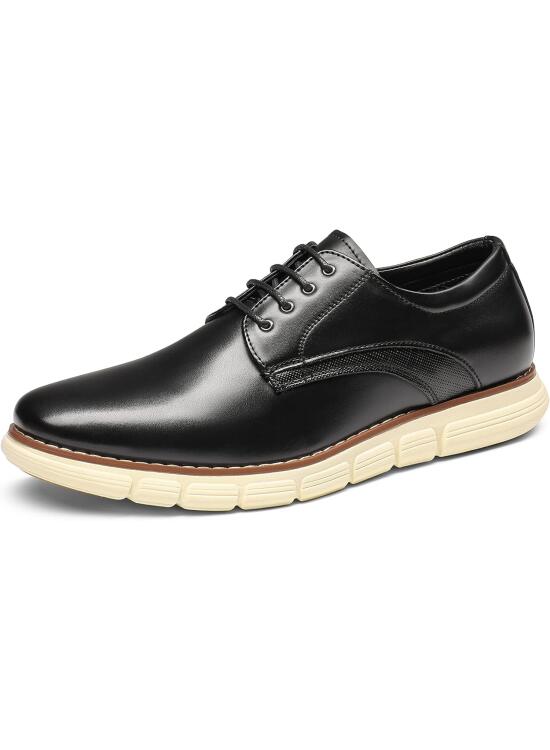 Bruno Marc Zapatos de Cordones Zapatillas de Vestir Oxfords Clásico Derby para Hombre