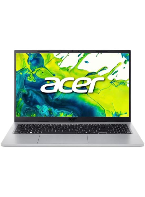 acer Aspire Go 15 AG15-72P, Ordenador Portátil 15.6" Full HD IPS (Intel Core 5 120U, 16 GB RAM, 512 GB SSD, Intel Graphics, Sin Sistema Operativo), Plata, Teclado QWERTY Español