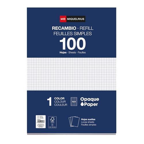 Recambio de Hojas Miquelrius A4: Calidad y Versatilidad para el Estudio y la Oficina