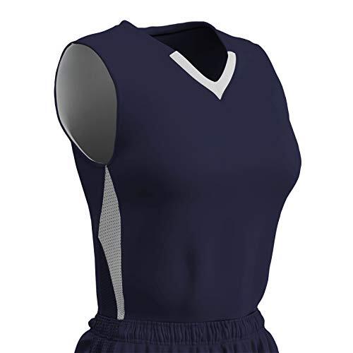 Champro Camiseta de baloncesto reversible de poliéster Post Up