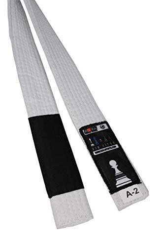 OSS Combat Sports BJJ Belt - Cinturón brasileño de Jiu Jitsu - Cinturón brasileño de Jiu-Jitsu aprobado por la IBJJF para adultos, 100% algodón, para un diseño duradero y ligero, cinturones listos