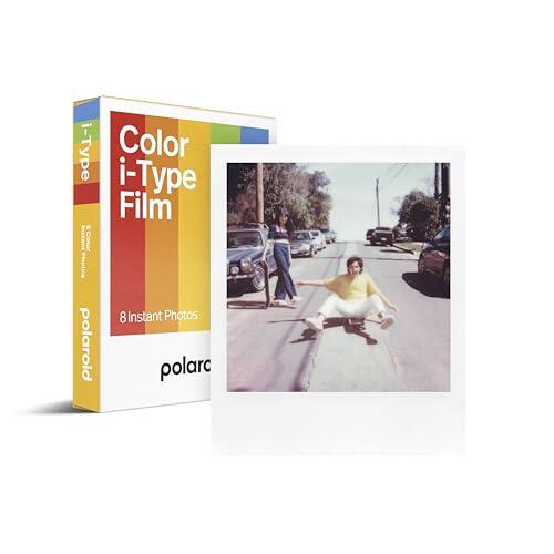 Polaroid Película Instantánea Color para i-Type, Multicolores (Película de color), Paquete individual (8 fotos)