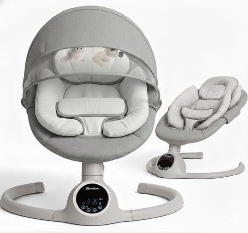 Descanso inteligente para el bebé: análisis completo de la mecedora eléctrica BEBE2LUXE Alpha