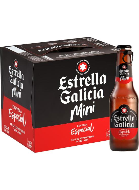 Explorando la Experiencia de la Cerveza Estrella Galicia en Formato Mini
