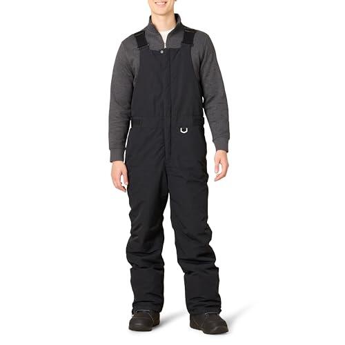 Amazon Essentials Mono de Nieve Aislante y Resistente a la Lluvia y Nieve Hombre, Negro, M