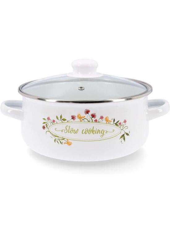 Análisis Detallado de una Cacerola Esmaltada: Prestaciones y Consideraciones