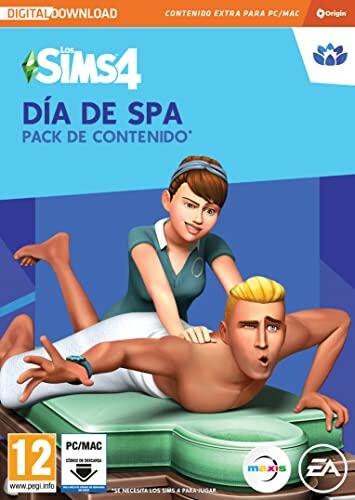 Los Sims 4 Día de Spa (GP2) Pack de contenido PCWin-DLC |Videojuegos |Código de descarga directa |Castellano