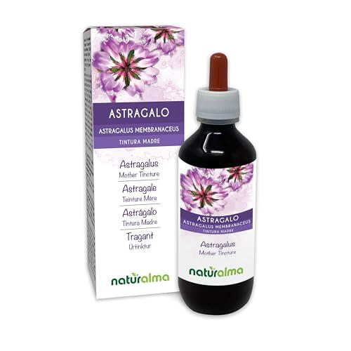 Astrágalo (Astragalus membranaceus) raíces Tintura Madre sin alcohol Naturalma - Líquido en gotas 200 ml - Complemento alimenticio - Vegano