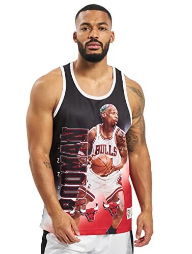 Mitchell & Ness Chicago Bulls- Dennis Rodman Camiseta white