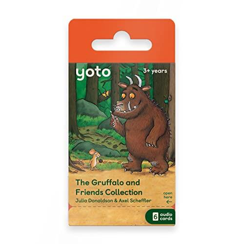 YOTO: Gruffalo & Friends Collection de Julia Donaldson – 6 Tarjetas con Cuentos Infantiles Audio en inglés sin Pantallas. Historias para Jugar, Dormir o Viajar. Compatible con Player y Mini. Edad 3+.