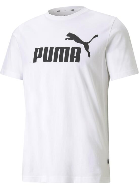 PUMA ESS Logo tee (S) Camiseta Unisex Adulto