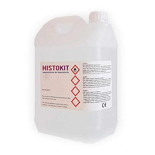 Alcohol 96 5 litros - Alcohol etílico 96 | Alcohol Sanitario desinfectante manos líquido y heridas | Etanol Desengrasante | Alcohol de Farmacia antiséptico | Alcohol limpieza | Registrado en la AEMPS