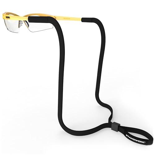 STANDWERK Cordones para Gafas – Cordon Gafas Hombre, Mujer – Cuerda para Gafas, Sujeta Gafas, Cordón para Gafas, Cinta Gafas, Correa Gafas