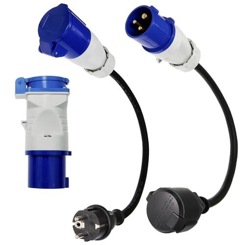 Soluciones de Conexión Eléctrica para Camping y Autocaravanas: Análisis del Set de Adaptadores Afeld Elektro