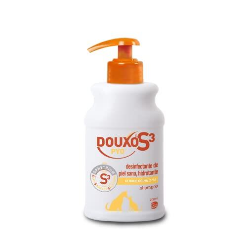 Douxo S3 Pyo: Análisis del champú con clorhexidina para perros y gatos