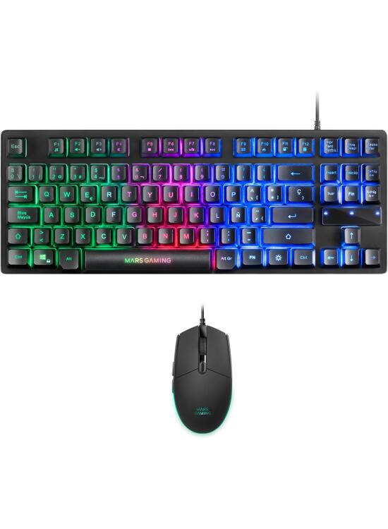 Análisis Detallado: Combo Gaming Mars Gaming TKL RGB