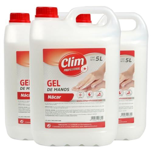 Clim Profesional Jabón de Manos Dermo Aroma Neutro Blanco Nácar 3x5L