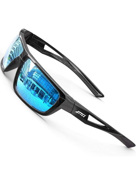 ATTCL Gafas de sol polarizadas deportivas para hombres y mujeres, ciclismo, conducción, pesca, protección UV400