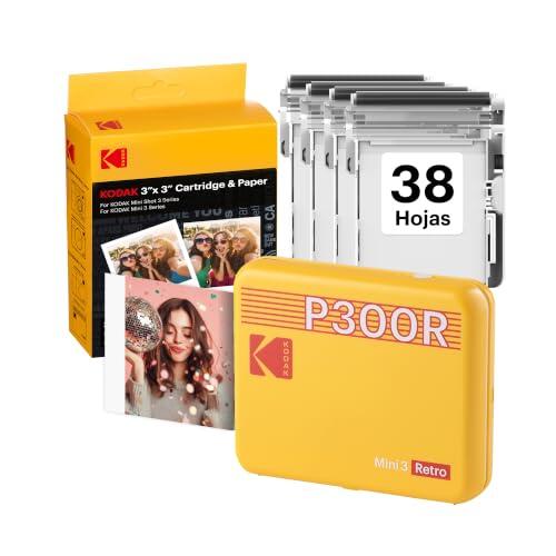 Revive tus mejores momentos al instante con la impresora fotográfica KODAK Mini 3 Retro